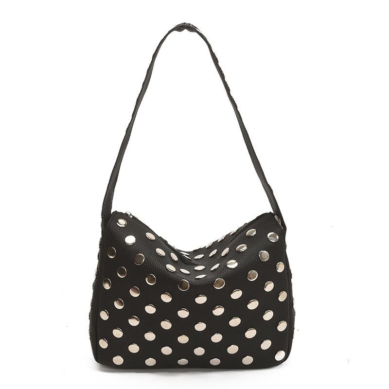 Модная ретро универсальная сумка-багет из ивовой лозы на одно плечо подмышку женская летняя новая тяжелая промышленность персонализированная сумка-локомотив