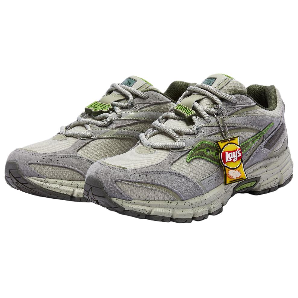 SAUCONY COHESION 2K PRM 'Серо-зеленый' Tech Retro Повседневные папины кроссовки S79019-16