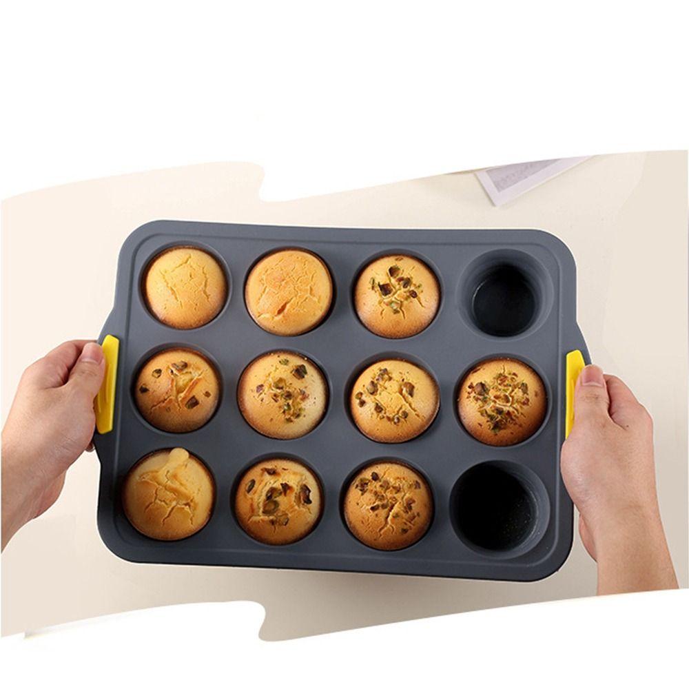 Reusable Silicone Cake Mold Silicone Silicone Muffin Tray Mini Baking Molds  Baking Muffins
