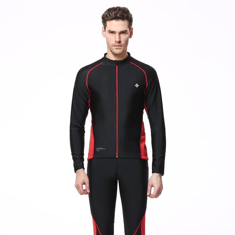 XINTOWN Mens Thermal Cycling Set Winter Fleece Lined Windproof Waterproof Outdoor Riding