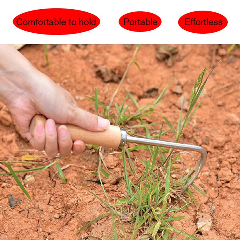 Садовые инструменты для прополки травы, садовый крючок для прополки, средство для удаления корней травы для двора, фермы, посадки, ручные инструменты
