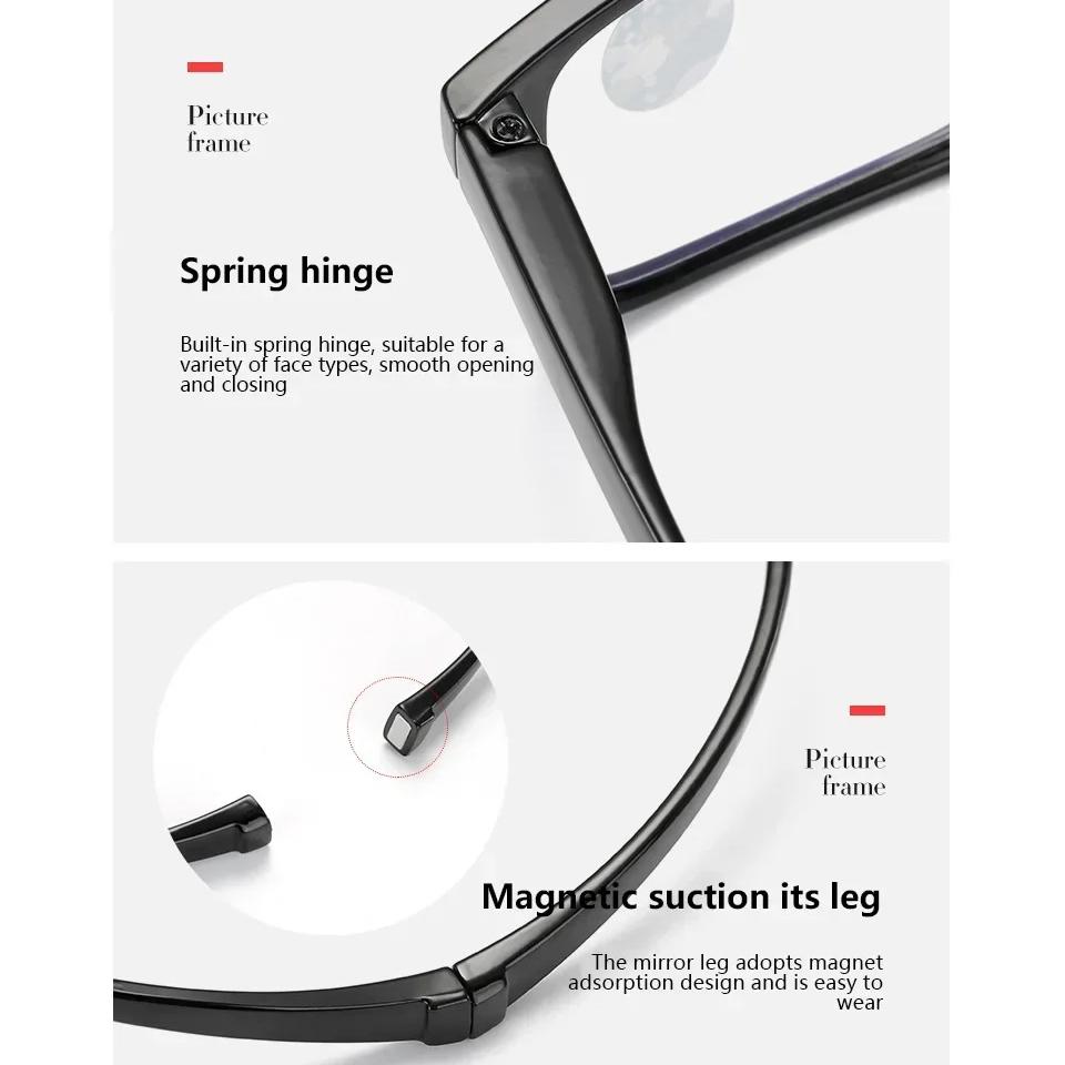 NONOR Diopter Magnifying Reading Glasses Women Men Hanging Neck Presbyopic Magnet Eyeglasses