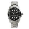 HYAKUICHI 101 20 ATM Water Resistant Sweep Seconds Diver's Watch Ceramic Bezel Non-date Wristwatch