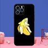 Cartoon Cute Fruit Yellow Banana Phone Case For iPhone 16 15 14 13 12 11 17 Pro Max Plus 12 13 mini 16e 17 Air Bumper Cover