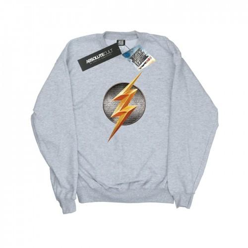 DC Comics Womens/Ladies Justice League Movie Flash Emblem Sweatshirt