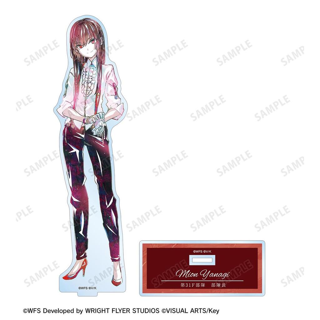 arma bianca Heaven Burns Red Mione Yanagi Ani-Art BIG Acrylic Stand Anime Figure