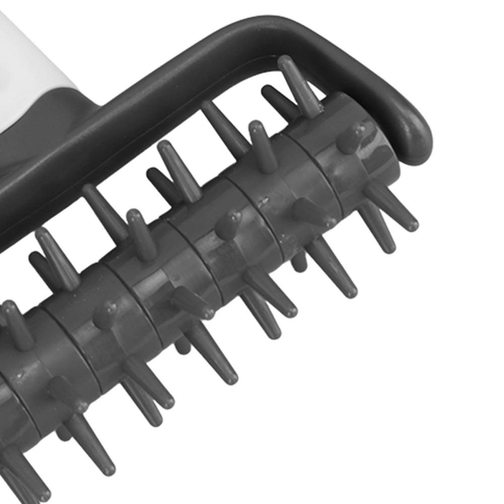 PP Dough Docker Roller Handheld Pizza Roller Spikes Dough Pricker Roller Home Kitchen Bakery