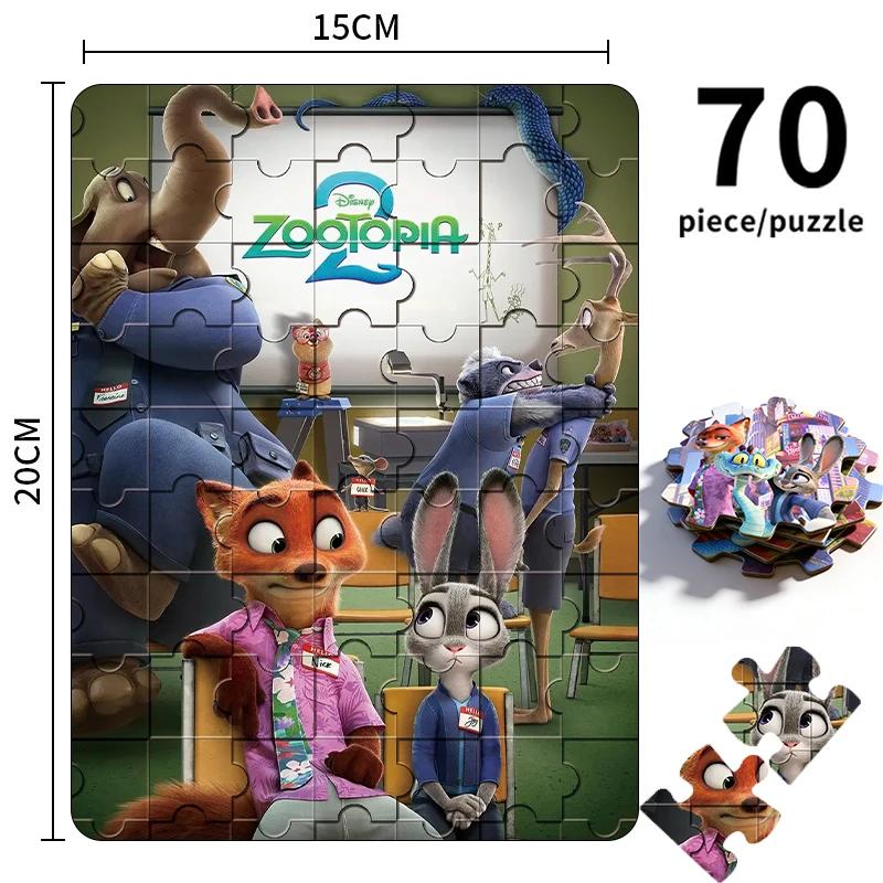 ПОСЛЕДНИЙ 3D Пазл Зверополис 2 Тематическая Настольная Игра Игрушки Ник Джуди Узор Персонажа Коллекционный Детский Подарок на День Рождения Рождество