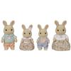 Кукла sylvanian families [семья молочных кроликов] сертификация FS-47 ST отметка 3 года и старше игрушки кукольный дом компания Sylvanian Families epoch