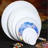 Round Wooden Oil Paint Painter Thicken Picture Frame Drawing Board Painting Board Circle Canvas