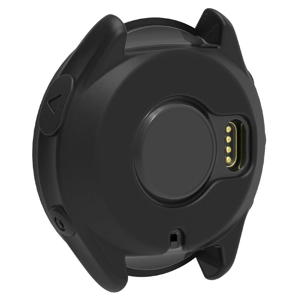 For Garmin Forerunner 965 Watch Case Soft Silicone Hollow Watch Frame Cover