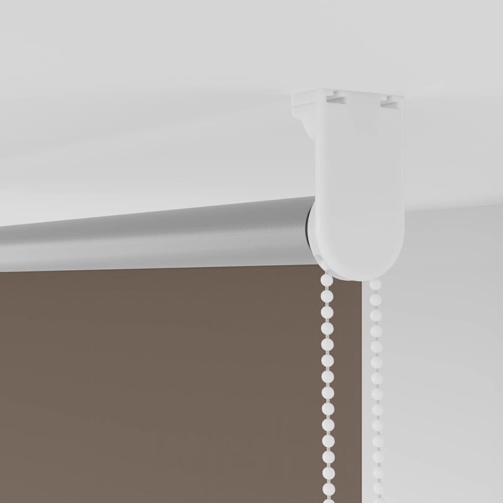 Blackout Roller Blind Coffee Brown 160 x 210 cm Fabric Width 156.6 cm