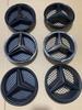 AABGT1 Grill Badge Grid style Front Emblem for Mercedes benz AMG A B C E CLA CLS SLK GL Metris GLK GLA G R V VITO GLE GLC GLS