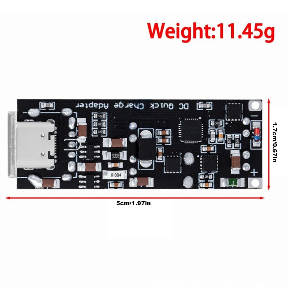 QC4.0 QC3.0 USB Type-C Адаптер быстрой зарядки для мобильного телефона 6-35В Понижающий модуль Плата для быстрой зарядки мобильного телефона