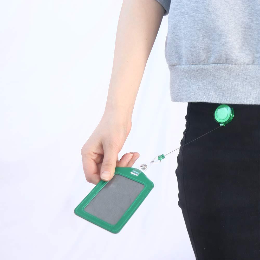 Badge Holder Credit Cards Protector Transparent Card Cover Student Card Sleeves Bus Card Holder