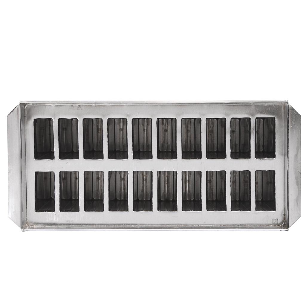 20 шт. Формы для мороженого из нержавеющей стали Машина для приготовления эскимо Форма для мороженого Держатель для палочек Дом Кухня Магазин Мороженица Большая