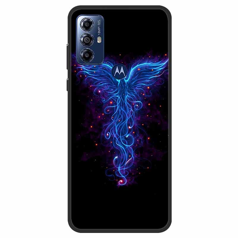 Чехол для Motorola Moto G Play 2023 Мягкий силиконовый задний чехол для Moto G Play 2023 Чехол GPlay 2023 Черная крышка для телефона