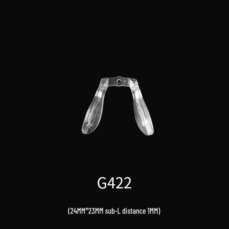 Силиконовые цельные мягкие носоупоры - Anti-Trace, 100 пар - Аксессуары для очков