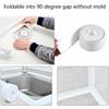 Joint Silicone Blanc Salle de Bain,Ruban d'étanchéité pour cuisine ou salle de bain,Ruban auto-adhésif anti-moisissure et anti-fui