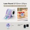 NIIMBOT M2 M3 Laser Silver Heat Thermal Transfer Label Hardware Qualification Certificate Electrical Equipment Nameplate Sticker