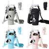 Non-slip Water Bottle Carrier Bag Adjustable Shoulder Strap Insulated Cup Cover  Cup Accessories
