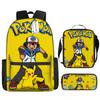 Школьный сезон Студент Школьная сумка Покемон Рюкзак Pokémon Мультяшная сумка Пенал