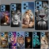Чехол для телефона Льва Альфа-самца Котенка Для Xiaomi Poco X7 X5 X6 F6 Pro F7 Ultra M5S X3 M6 M5 X4 F4 GT Mi F5 F3 M3 ТПУ Мягкий Чехол Capa Cu