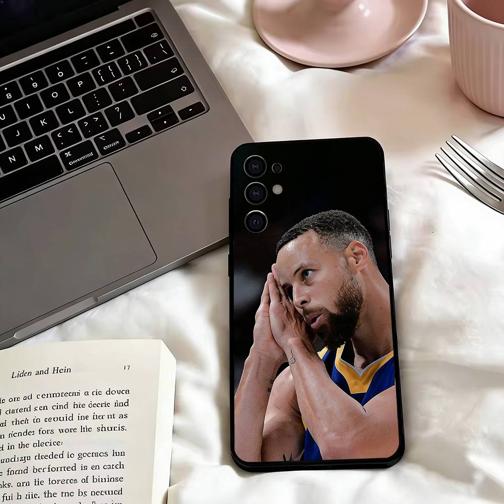Basketball G-Gilgeous-Alexander 2 Phone Case Black Silicone Soft For Samsung S25,S24,S21,S22,S23,S30,Ultra,S20,Plus,Fe,Lite