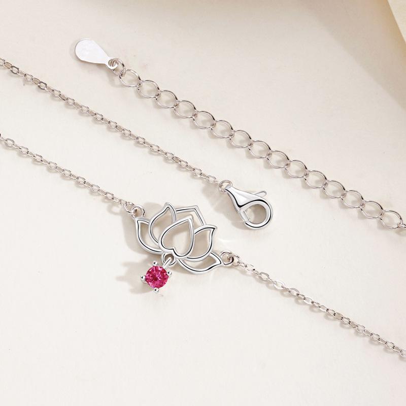 Ожерелье в виде лотоса, женская мода, ретро, новый китайский стиль, полое ожерелье в виде лотоса, ниша, дизайн, цветок, женское