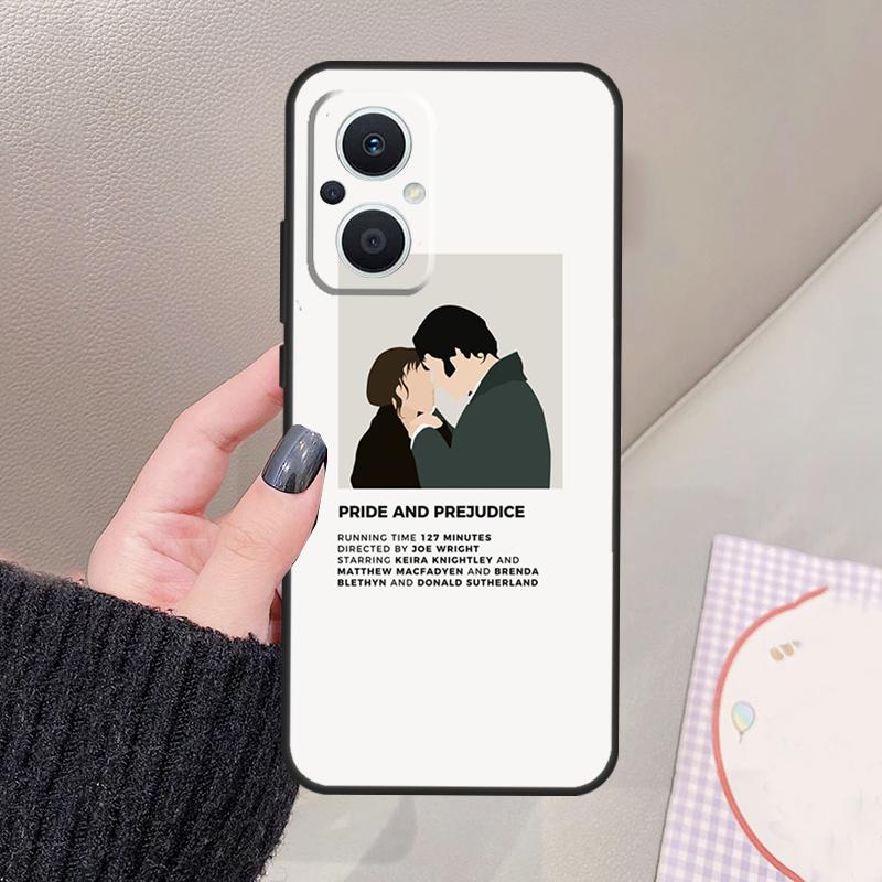 Чехол 'Гордость и предубеждение' для OPPO Reno 10 11 12 13 14 Pro 8 7 Lite 11F 12F 13F 14F Чехол OPPO Find X8 X5 X6 X9 Pro