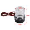 2.7W LED Navigation Signal Light Anchor Vessel Round Lamp Boat Yacht IP66