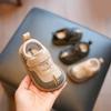 Spring Autumn Girls Casual Shoes Boys Leather Shoes Children Soft Bottom Non-slip Comfortable Lightweight Baby Walking Shoes