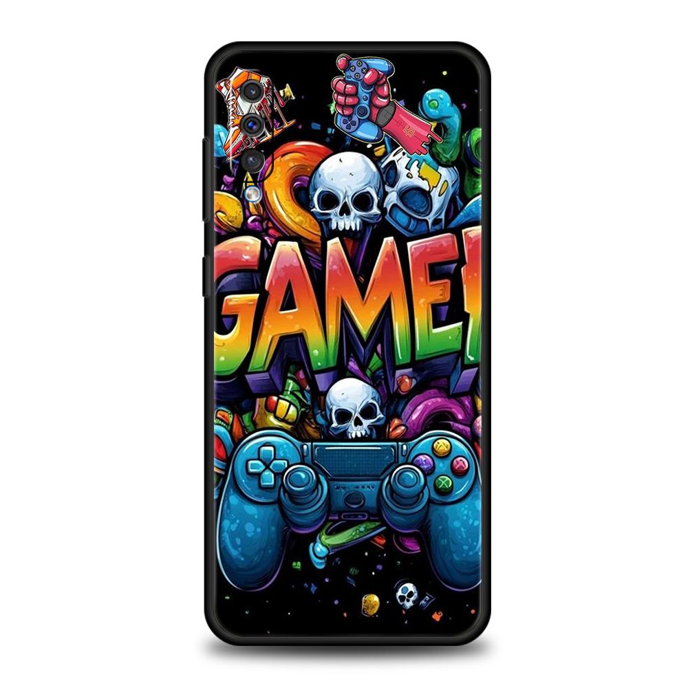 Чехол для телефона Samsung Galaxy A56 A36 A26 A06 A16 A24 A36 A54 A14 A42 A22 A20 A12 A10 5G Мягкий ТПУ Оболочка Технология Игровая Консоль