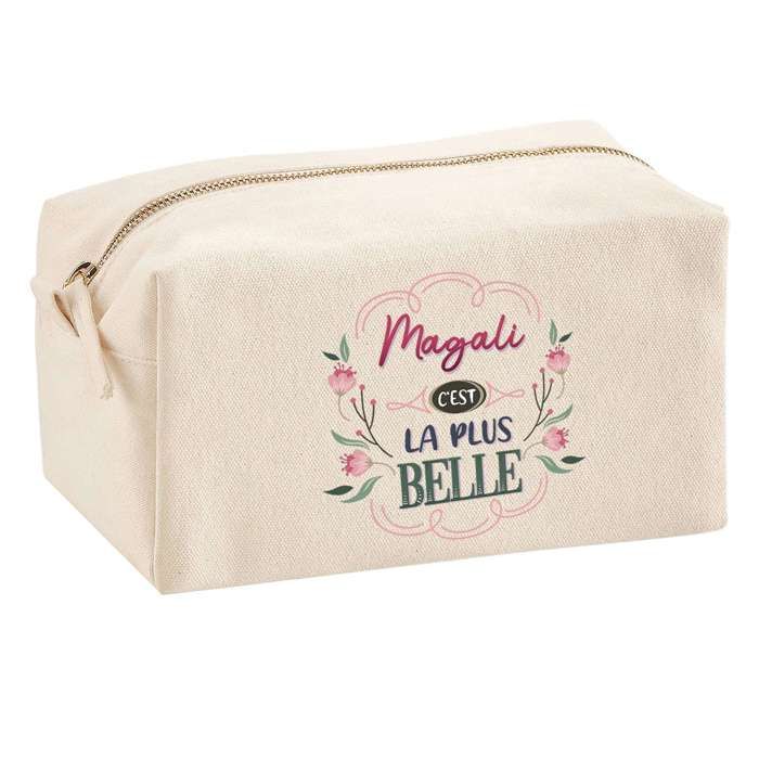 Trousse multifonction Magali la plus belle Cadeau Anniversaire Noël Idée Personnalisé Original | Trousse Scolaire Fournitures Bureau