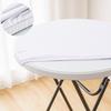 Waterproof Elastic Table Cover Milk Silk Table Mat Easy To Clean Dining Tablecloth  Dining Table