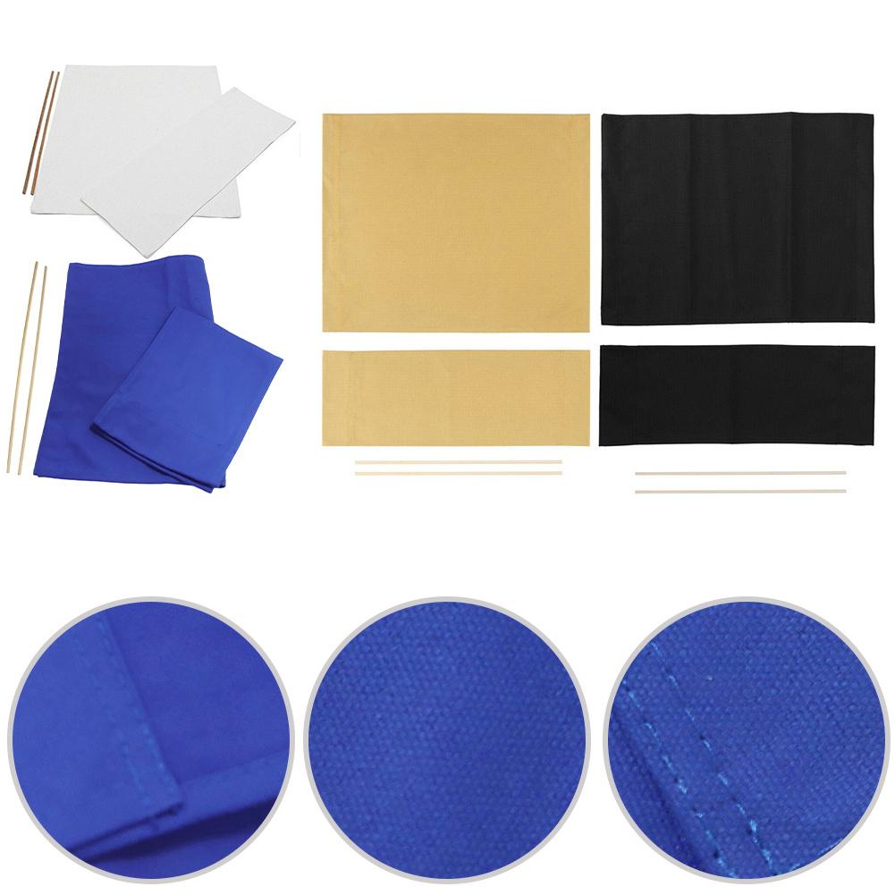 2 шт. Моющийся комплект чехлов на сиденье стула Чехол-замена холщового сиденья для кресла режиссера Чехол для складного стула Для кресла режиссера