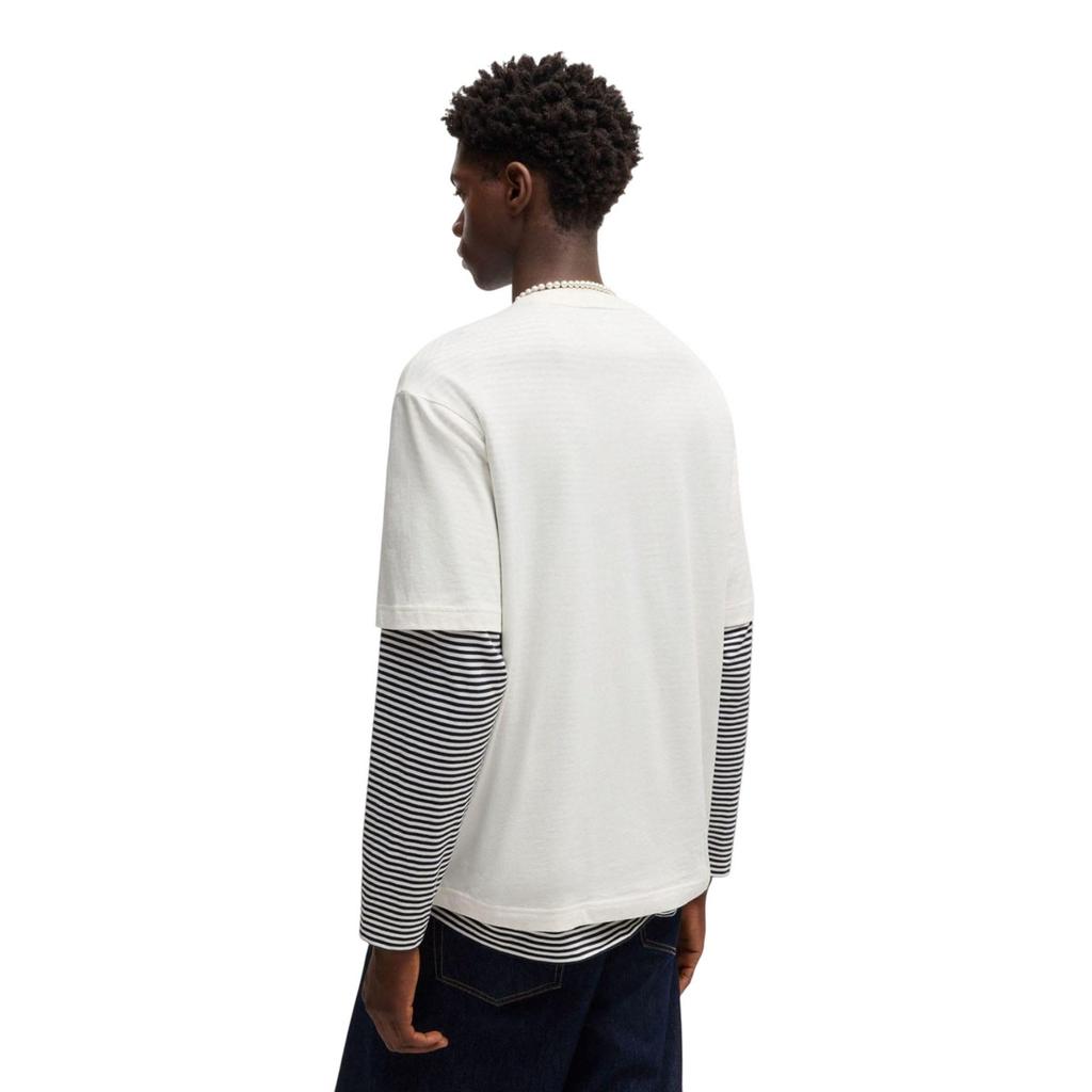 Hugo Mens Nugocrea Artwork Logo T-Shirt