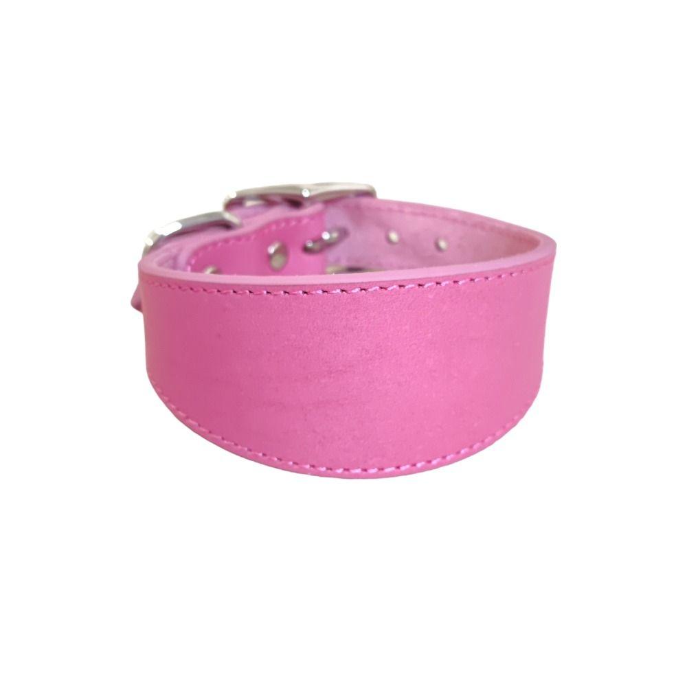 Adjustable Wide Dog Collar Soft Cowhide Leather Large Breeds Collars Comfortable No Pull Pet Collars Strap Italian Greyhounds