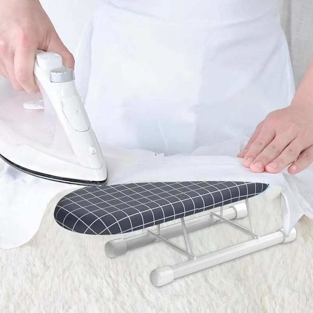 Mini Portable Sleeve Ironing Board Home Desktop Foldable Ironing Board for Easy Storage and Carrying Suitable Shirt, Sleeve Size