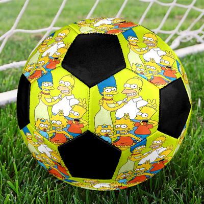 The Simpsons Theme Size 5 Soccer Ball, Suitable for Both Indoor and Outdoor Matches, a Gift Suitable for Everyone.