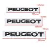 Автомобильная эмблема из АБС-пластика Наклейка на задний багажник для Peugeot 308 408 2008 206 208 307 3008 406 407 207 4007 4008 301 5008 Аксессуары с буквами