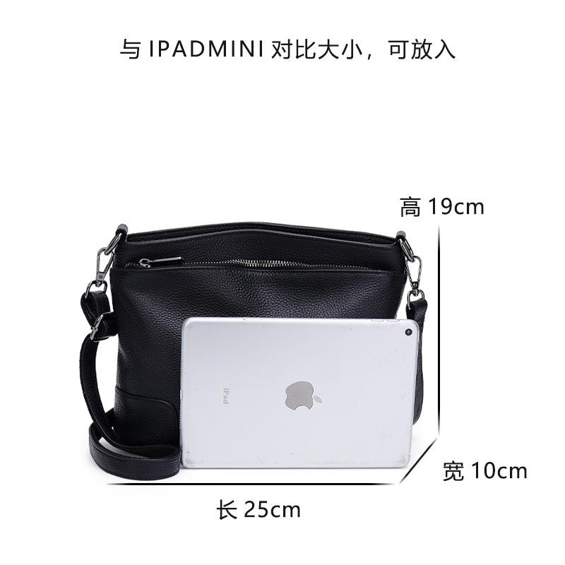 Натуральная кожаная сумка среднего возраста, сумка-мессенджер через плечо, женский рюкзак-ведро, большая вместимость, для свекрови и тещи, мягкая кожа