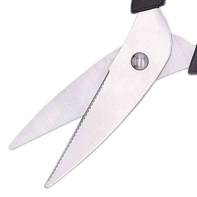 Stainless Steel Blade ABS Handle Multi Barbecue Clips Gourd Household Kitchen Scissors With Beer Opener Nutcracker