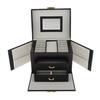Jewelry Storage Box Earrings Necklace Rings Container Make Up Cosmetics Case