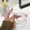 2025 Frame Latest Stylish Designer Optical Eyeglasses Cat Eye Glasses Frames Round Eyeglass