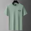 Large Size S-6XL Pure Cotton Mens T-shirt Short-sleeved Round Neck Boy Tee Shirt