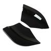 2Pcs Car Rear Bumper Splitter Replacement ABS Plastic Automobile Rear Bumper Diffuser Left and Right Car Accessories