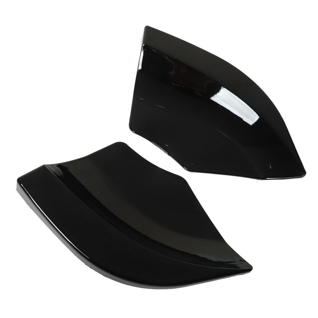 2Pcs Car Rear Bumper Splitter Replacement ABS Plastic Automobile Rear Bumper Diffuser Left and Right Car Accessories