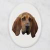 Bloodhound, Pies Św. Huberta -Płytka Ze Zdjęciem I Napisem Geometryczna Marki Art-Dog