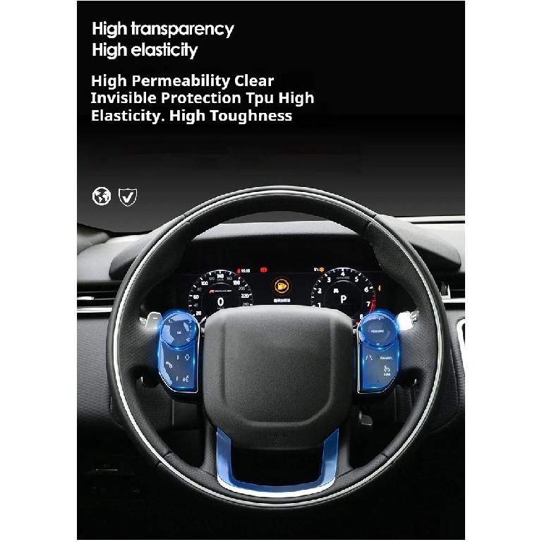 For Volkswagen T-ROC 2025 Car Panel Film Dashboard Protective Sticker Interior Screen Anti-Scratch Film Cover Accessories